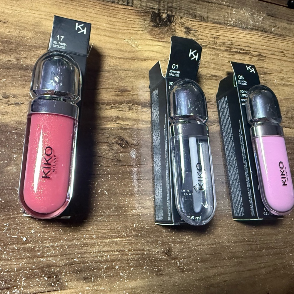 Three Milano Lip Gloss Set